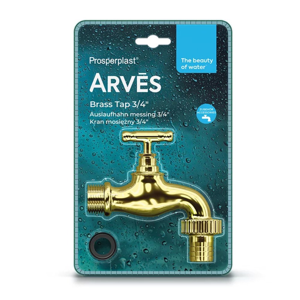 Prosperplast 3/4″ zlata pipa za cisterne za deževnico |  |  |