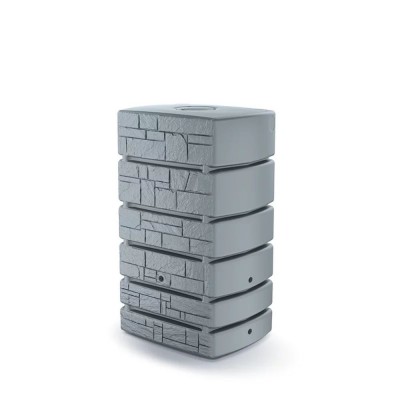 Cisterna za deževnico HydroMoby Arves Tower Stone, 500L, Siva - HydroMoby