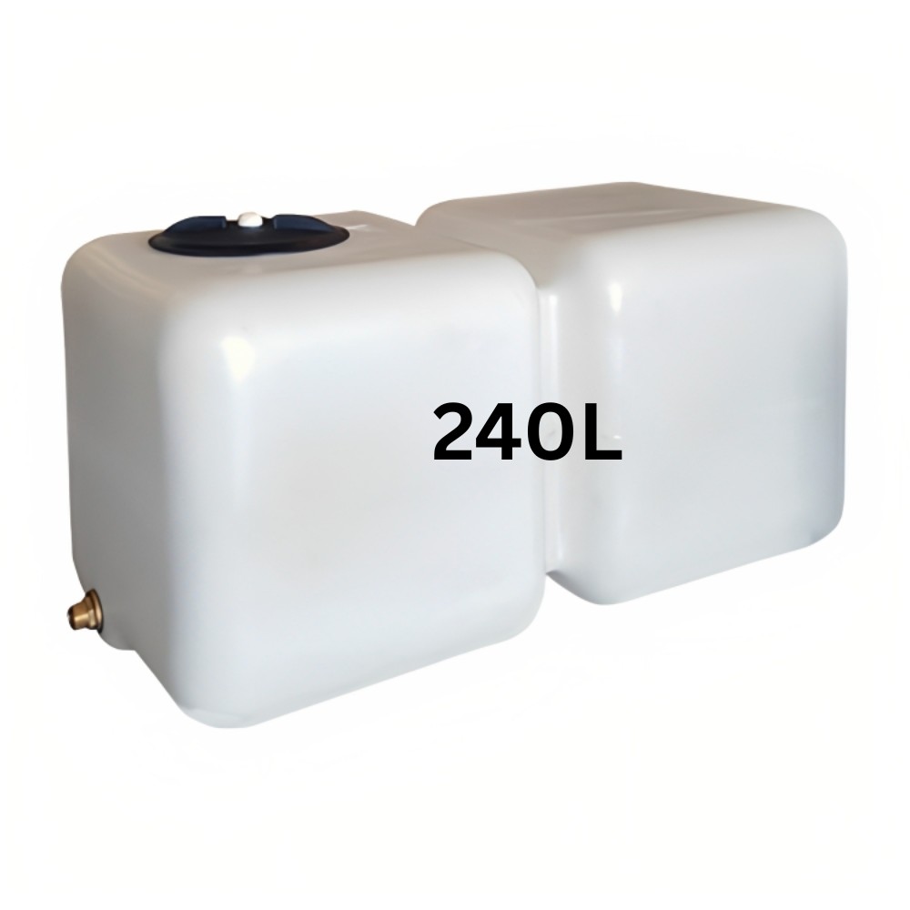 Rezervoar za pitno vodo HydroMoby AQUA S12, horizontalni 240 L (bel) | Rezervoarji za pitno vodo |  |