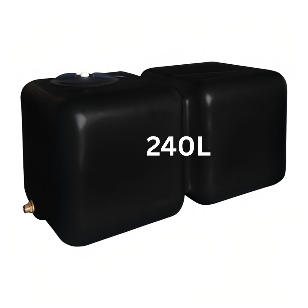 Rezervoar za pitno vodo HydroMoby AQUA S12, horizontalni 240 L (črn) | Rezervoarji za pitno vodo |  |