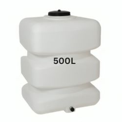 Bel rezervoar za pitno vodo 500 L
