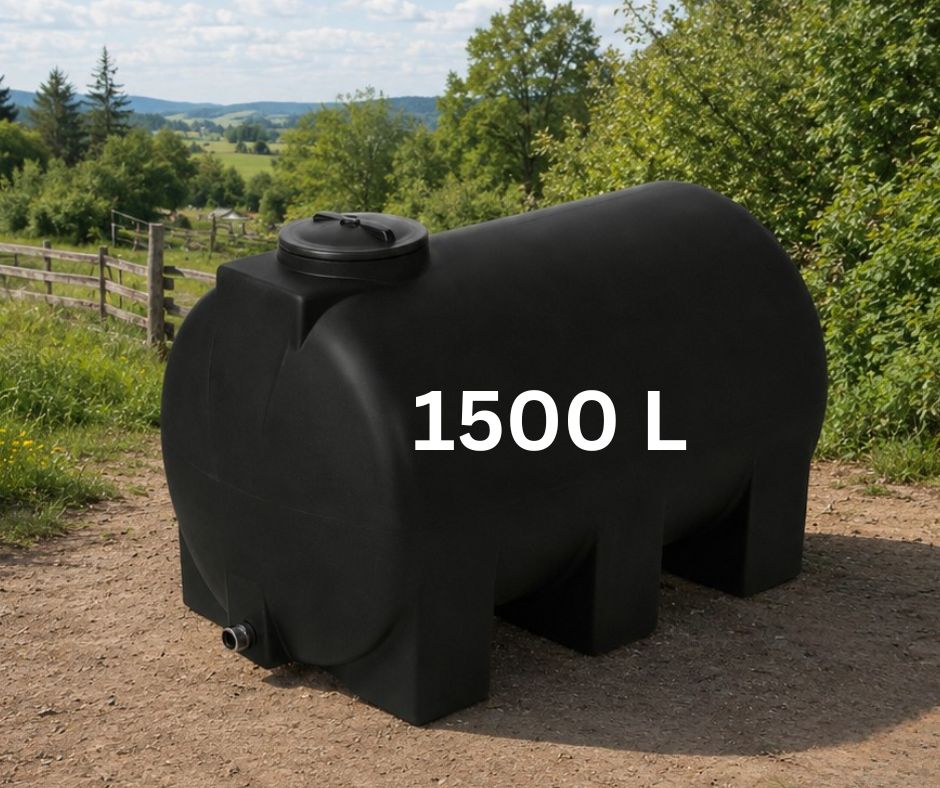 1500-litrski rezervoarji za vodo